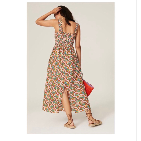 Rhode Printed Maggie Midi Dress - Picture 10 of 10